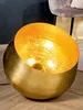 Gilde Bodenleuchte, rund, "Meteo", Metall, goldfarben, VE Voir les images du produit 2
