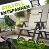 tillvex Gartenstuhl mit Polster Premium 1 Stück Beige Produktbild-Vorschau 4