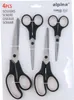 Nůžky Na Látku Nůžky Na Papír Ergonomické Alpina Sada 4 Ks Náhled obrázku produktu 2