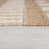 Naturteppich handgewebt Jute-Wolle-Mix skandinavisch WHARFE - Braun-Beige 60x230 cm_Läufer_#sku_BARK503119371042# Produktbild-Vorschau