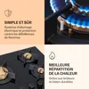 Klarstein Tables de Cuisson à Gaz, Plaque de Cuisson Gaz à Voir les images du produit 5
