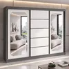 BELANO Schwebetürenschrank 200 cm mit Spiegel – Produktbild-Vorschau 2