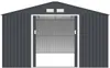 Abri de jardin métal "Vegas"- 15 m² - Gris Voir les images du produit 4