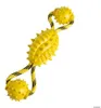 Hunter Hundespielzeug Spike Ball, mit Kordel Vollgummi Produktbild-Vorschau 3
