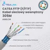Extralink CAT6A F/FTP Kabel Sieciowy LAN 305 m 10 Gb/s Podgląd zdjęcia produktu 6
