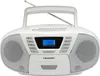 A white Blaupunkt boombox is shown against a white background. Produktbild-Vorschau