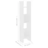 vidaXL Bibliothèque blanche 40x35x180 cm bois composite Voir les images du produit 13