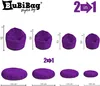 Sitzsack mit füllung 2 in 1 Sitzkissen Bean Bag Outdoor Produktbild-Vorschau 4