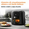 Horkovzdušná fritéza 6L Airfryer, 9 programů, 40–200 °C, Náhled obrázku produktu 11