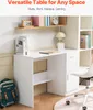 Mesa de escritorio pequeña VEVOR con cajón, ideal para Vista previa de la imagen del producto 6