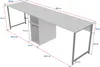 Skye Decor, Twin Study Desk - Freesia, Schreibtisch, Produktbild-Vorschau 7