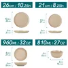 vancasso Service de table, 32 pièces service combiné en Voir les images du produit 2