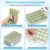 Eiswürfelform mit Deckel – 24er quadratische Produktbild-Vorschau 3