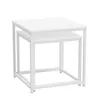 Quadratisch Couchtisch 2er Set,Stapelbar Produktbild-Vorschau 4