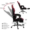 Diagram showing the adjustable features of a gaming chair. Produktbild-Vorschau