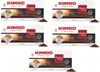 A collage of five Kimbo Macinato Fresco coffee packages. Podgląd zdjęcia produktu