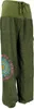 Weite Pluderhose mit Breitem Bund, Mandalastickerei - Produktbild-Vorschau 2