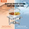 VEVOR 2 pcs. Chafing Dish Profi Set Récipient chauffant Voir les images du produit 5