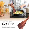 LAYBA Spatule de cuisine en teck (31 cm) - Spatule en bois, Voir les images du produit 4