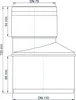Poloplast POLO-KAL XS, tubo di transizione, DN 110/75, 1 Anteprima dell’immagine prodotto 4
