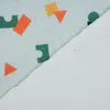 Frotteestoff Meterware Stretch Geometrie Bauklötze hellblau Produktbild-Vorschau 6