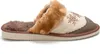 Damen Naturleder Hausschuhe Slippers Gefüttert Mit Wolle Produktbild-Vorschau 6
