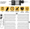 6x4M Led Lichterkette Innen, Warmweiß Lichternetz 31V Produktbild-Vorschau 2