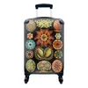 MuchoWow® Koffer Handgepäck Trolley Rollkoffer Kleine Produktbild-Vorschau 1
