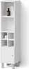 Armoire Livinity Fucino Blanc 30x95cm, Model 53117 Voir les images du produit 1