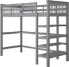 okwish Kinderbett 90 x 200 Hochbett mit Ablagefächern und Produktbild-Vorschau 7