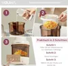Youha Baby Food Maker Pro – 7-in-1 Baby Küchenmaschine zum Produktbild-Vorschau 3