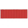 The Living Store Sonnenliegen-Auflage Rot 186x58x3 cm Produktbild-Vorschau 5