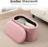 HOMCOM Sitzbank Polsterbank mit Stauraum Truhenbank Produktbild-Vorschau 5