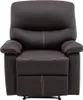 Couchgarnitur Relax 3+1 - Kunstleder - Braun - CANBY Produktbild-Vorschau 8