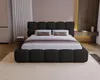 Lit rembourré BESILIO 180x200 Bouclé Boston – Lit avec Voir les images du produit 2