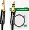 Cavo Mini Jack 3,5Mm Aux Ugreen Av112 1M (Czarny) Anteprima dell’immagine prodotto 1