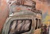 3D Metallbild Bulli mit Pärchen Produktbild-Vorschau 2