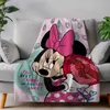 Fleecedecke 100x140 Minnie Mouse Herzen Produktbild-Vorschau 2