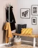 BELIANI Kleiderständer Silber Edelstahl 185 cm Modern Produktbild-Vorschau 2