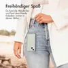 imoshion Design Hülle mit Band iPhone 15 - Smoke Green Produktbild-Vorschau 3