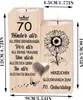 Kerzenhalter 70 Geburtstag Frau Mann Geschenk Holz Deko Produktbild-Vorschau 6