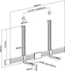 Goobay Universal Soundbar Mount for TV Sets black Produktbild-Vorschau 9