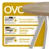 Esstisch Rund Ovo, Esstisch Ausziehbar 100-200 cm, Moderner Produktbild-Vorschau 3