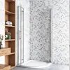 90x90x195cm Duschabtrennung Viertelkreis Runddusche Produktbild-Vorschau 2