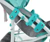 Close-up of the frame and fabric of a doll stroller. Produktbild-Vorschau