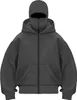 ASKSA Balaclava Zip Hoodie Men Women Unicoloured Hoodie Náhled obrázku produktu 1