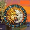GKA XL Sonnenfänger Sonne und Mond 20 cm Buntglas Produktbild-Vorschau 2