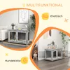 PawHut Hundekäfig, Hundehütte für Mittelegroße Hunde, Produktbild-Vorschau 5