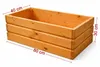 Blumenkasten Holz 80x 40x 30cm – großer Pflanzkübel Balkon Produktbild-Vorschau 2