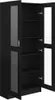 vidaXL Vitrinenschrank Schwarz 82,5x30,5x185 cm Produktbild-Vorschau 4